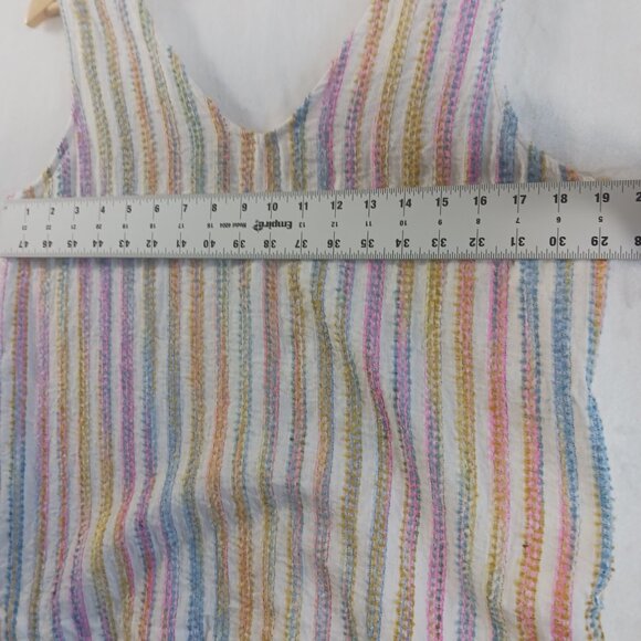 Lou & Grey, Rainbow Stripe Shorts & Top, Selling As a Set, Summer, Med., Beachy - Picture 9 of 16
